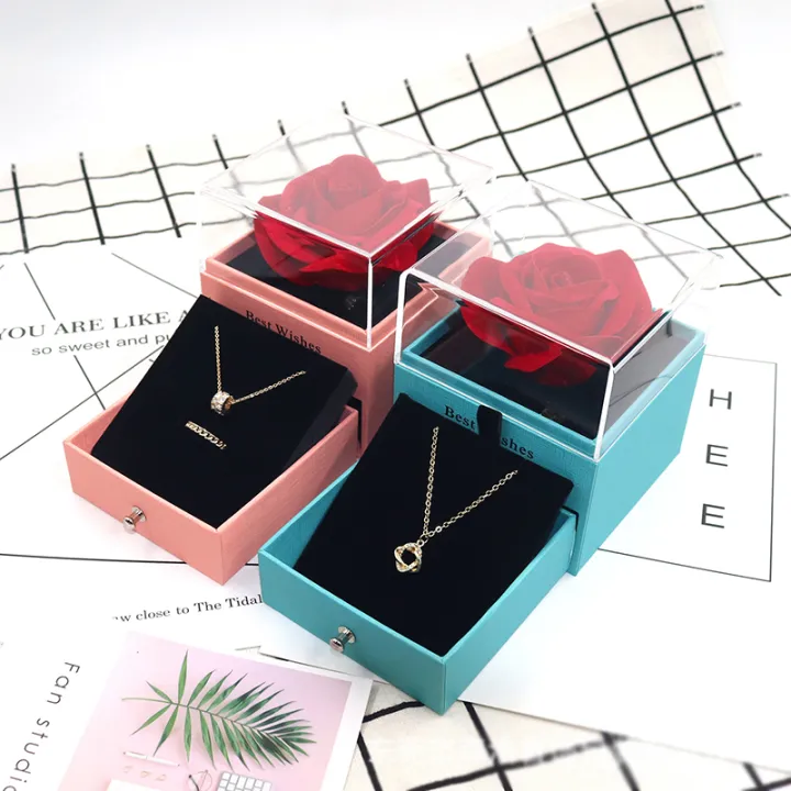 Rotating%20Rose%20Gift%20Box%20Valentine's%20Day%20Marriage%20Proposal%20Ring%20Box%20Acrylic%20Flower%20Gift%20Packaging%20Box%20Necklace%20Jewelry%20Case%201Set%20-%20Image%208