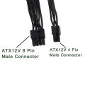 ZOROOM EPS12V CPU 8 Pin Female to CPU ATX 8 Pin and ATX 4 Pin Male Supply Extension Cable. 