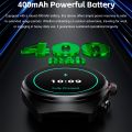 GT95 1.53 inch IPS Screen 2 in 1 Bluetooth Earphone Watch.