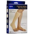 Tynor Compression Stocking Below Knee Classic I-16, Controlled compression to the legs, XL size (14.3 - 15.8 Inch).