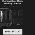 (New)D Monster D03 Suitcase Shape IPX4 TWS Wireless Bluetooth 5.0 Earphone. 