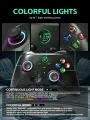 DATA FROG Wireless Controller With Programmable Turbo Function For Nintendo Switch OLED/LITE/PC/Android Console Pro Gamepad. 