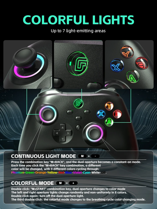 DATA%20FROG%20Wireless%20Controller%20With%20Programmable%20Turbo%20Function%20For%20Nintendo%20Switch%20OLED/LITE/PC/Android%20Console%20Pro%20Gamepad%20-%20Image%203