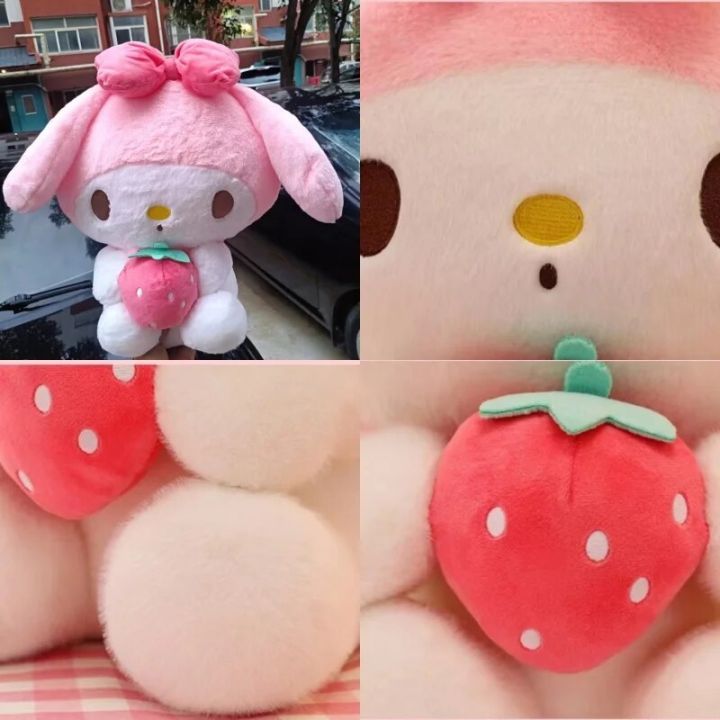 26Cm%20Plushies%20Sanrio%20Kuromi%20My%20Melody%20Plush%20Dolls%20Toys%20Cute%20Strawberry%20Stuffed%20Animals%20Plush%20Toy%20Pillow%20Bedroom%20Decoration%20Gift%20Honoria%20-%20Image%206