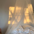Summer Mosquito Net Hanging Canopy Dome King Sleeping Mosquito Nets Bedroom Bed Fly Insect Hanging Tulle Curtain.