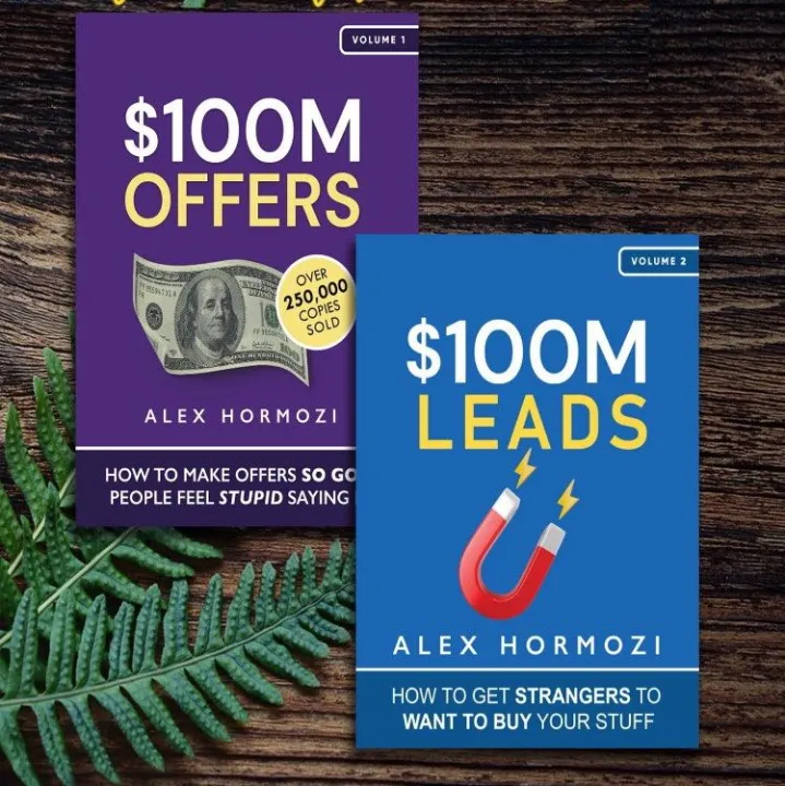Acquisition.com $100M Series (2 book series) by Alex Hormozi (White Print)