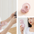 Handheld Fan, Portable Neck Fan, Folding Fan (Pink). 