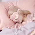 Eye Mask Super Soft – 100% Light Blocking | Satin Silk, Adjustable Strap, Ideal for Travel, Meditation & Deep Sleep.