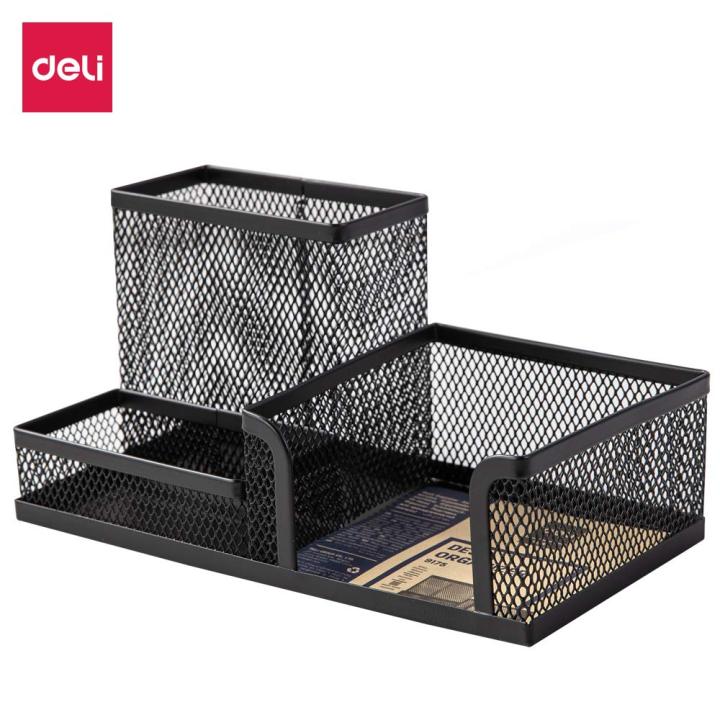 Deli%20E9175%20Versatile%20Pen%20Stand%20(Black)%20%E2%80%93%20Desk%20Organizer%20for%20Office,%20School%20&%20Home%20Use%20-%20Image%205