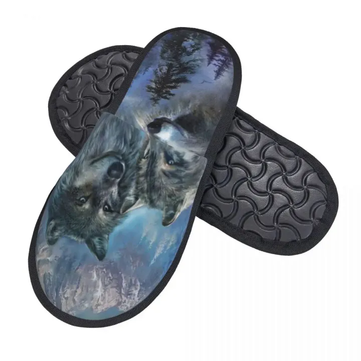 Wolf%20Slipper%20For%20Women%20Men%20Fluffy%20Winter%20Warm%20Slippers%20Indoor%20Slippers%20-%20Image%202