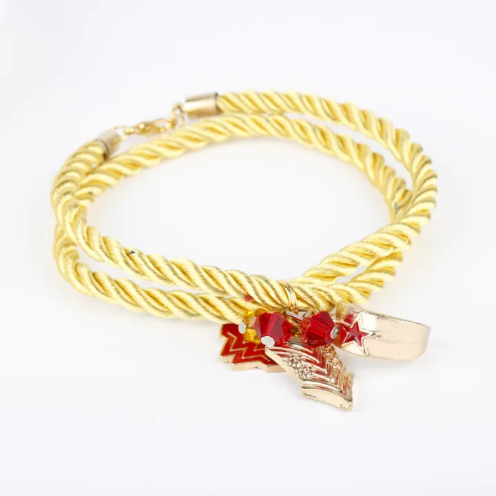 【Sooledead】dongsheng Wonder Woman Bracelet In Charm Bangles Colorful El Cuff Bracelets For Women Gift -25