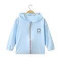 Children Summer Clothing Little Girl Thin Jacket Baby Cardigan Kids Sunscreen Clothes cartoon Outdoor Sun-proof Hooded Coat Boy.