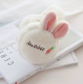 【Free shipping】 Winter Warm Ear Muffs Cartoon Rabbit Shape Lovely Plush Earmuff Women Girls Children Headphone Earmuffs Solid Cute Warmer Earlap. 