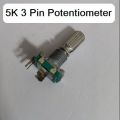 3 Pin Leads Multi-Turn UNIVERSAL Single Gang Linear Taper Rotary Potentiometer Switch Volume Potentiometer. 