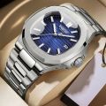 Luxury Watch Business Waterproof Male Clock Luminous Date Square Quartz Men Watch reloj hombre High Quality+Box. 