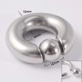 316 Stainless Steel Body Piercing Nose Ring Stud Earrings Spring Action Captive Bead Ring CBR 2G 4G 6G 8G 0G 00G Body Jewelry.