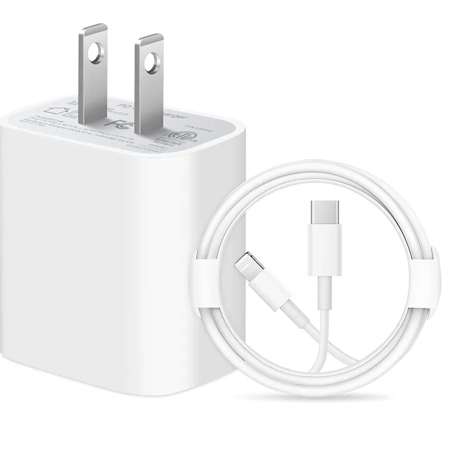 20W pd Charger for iPhone 5/6, 7, 8, X, 11 Series 20 Watt