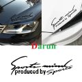 Car Styling Sports Mind Sticker Emblem Badge Decal Auto Headlight Bonnet Sticker Car's Goods. 