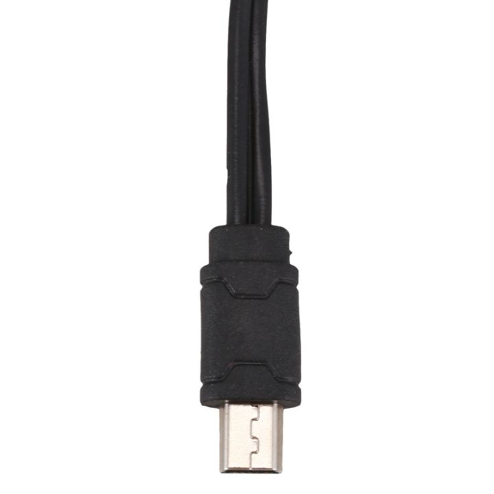 USB%202.0%20to%20Mini%20A%20Male%203.5mm%20Jack%20Plug%20Audio%20Data%20Cable%2045cm%202%20Pcs%20-%20Image%206