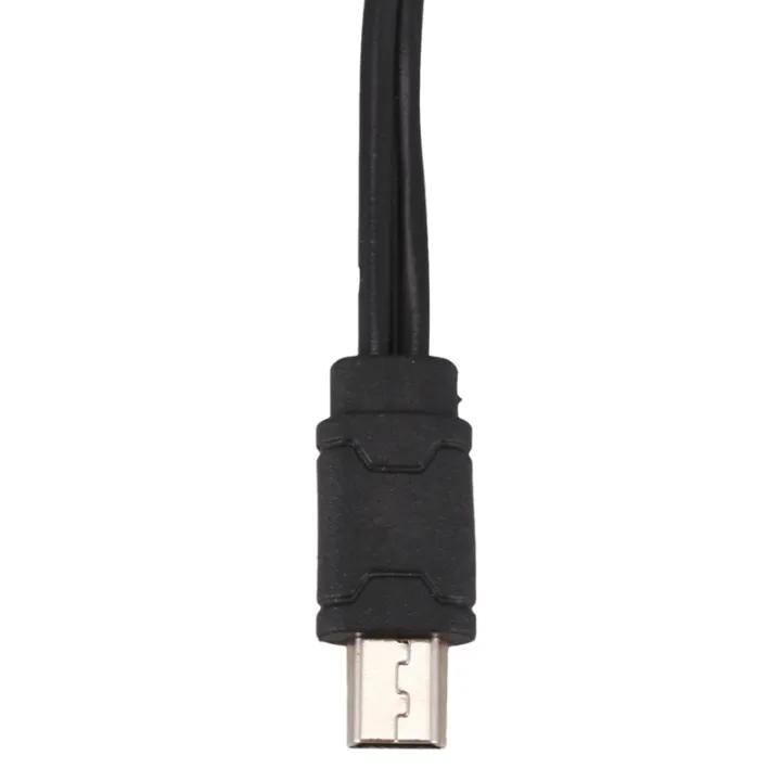 USB%202.0%20to%20Mini%20A%20Male%203.5mm%20Jack%20Plug%20Audio%20Data%20Cable%2045cm%202%20Pcs%20-%20Image%206