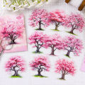 Panda Online 10PCS Tree Shadow Series PET Waterproof Stickers Journal Diary Scrapbooking Decoration.