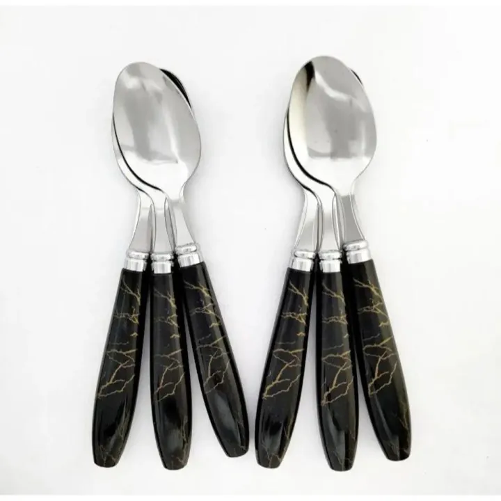 cha-camoch%20Stainless%20Steel%20Tea%20Spoon%20Set/SS%20Spoon%20With%20Ceramic%20Design%20Plastic%20Handel%20(6%20pcs%20set)%20-%20Image%202