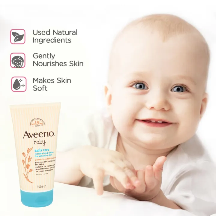 Aveeno%20Baby%20Daily%20Care%20Baby%20Moisturising%20Lotion%20150ml%20-%20Image%203