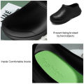 Men Summer Slipper Kitchen Clogs Chef Shoes Work Flip-flop Waterproof Oil-proof Sandal Non-Slip Garden Rubber Slippers For Male.