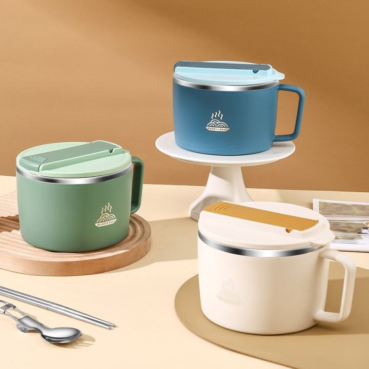 WORTHBUY%201200ML%20Stainless%20steel%20Instant%20Noodles%20Bowl%20With%20Lid%20Tableware%20Portable%20Lunch%20Box%20Microwave%20Safe%20Leak%20Proof%20Bento%20Box%20-%20Image%202