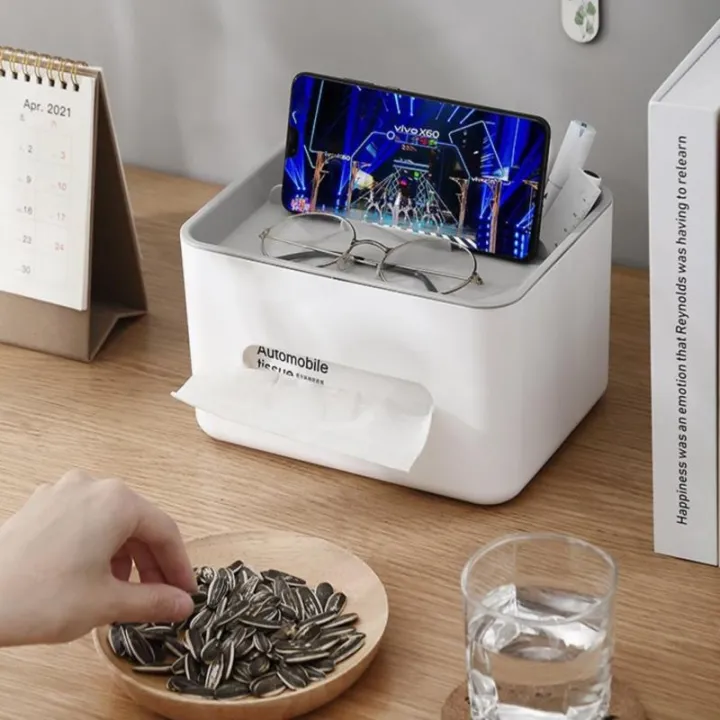 Tissue%20Box%20Napkin%20Holder%20Remote%20Control%20Storage%20Multifunctional%20Desk%20Organizer%20Conbo%20-%20Image%202