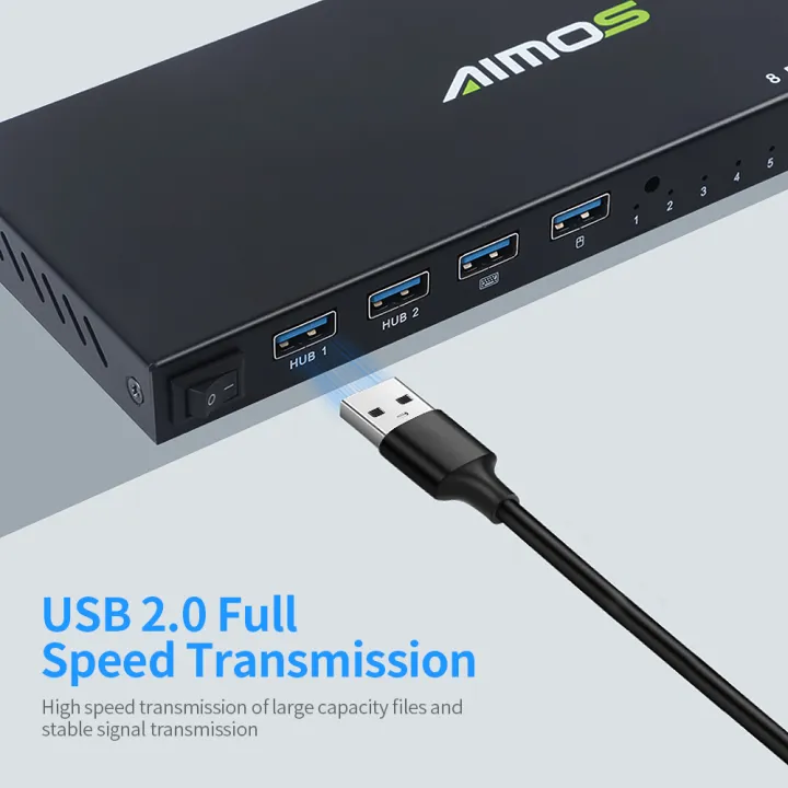 AIMOS%20USB2.0%20Shared%20Switcher%208%20Computers%20Sharing%204%20USB%20Devices%208%20in%204%20out%20Switcher%20Box%20for%20Keyboard/Mouse/Printer/U%20Disk%20-%20Image%204