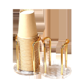 1 Piece Paper Cup Dispenser Cup Holder Cup Organizer Storage Party Cup Dispenser 23x13cm A. 
