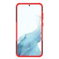 For Samsung Galaxy S23+ 5G Tire Texture TPU + PC Phone Case with Holder.