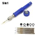 Mobile and Micro Electronics Module 5 In 1 Multi-Function Compact Screwdriver - Ideal for DIY Repairs. 