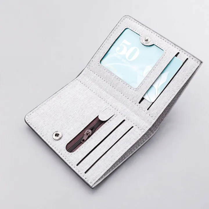 Unisex%20Travel%20Credit%20Card%20Foldable%20Wallet%20Coins%20Purse%20Bank%20card%20Men%20Short%20Wallet%20Canvas%20wallet%20Slim%20Billfold%20ID%20Card%20Holder%20-%20Image%206