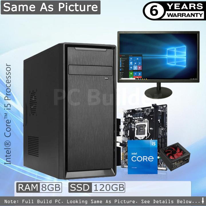 Intel Core i5 RAM 8GB 120GB SSD Graphics 2GB Built in Gaming