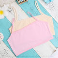 Kids Underwear Model 100% Cotton Girls Tank Top Candy Color Undershirt Girls Singlet Baby Camisole Bra Tops Sport Undies.