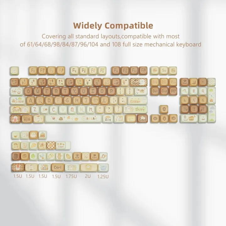 134%20Keys%20Wood%20Keycaps%20MOA%20Profile%20Keyboard%20Keycaps%20for%20Cherry%20MX%20Switches%20Mechanical%20Keyboard%20-%20Image%207