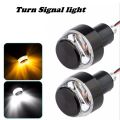 2Pcs New Motorcycle LED Modified Turn Signal Motorcycle Hand Lamp Light Mountain Bike Signal Light Handlebar Light. 