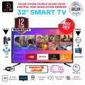 Solar Vision 32 Inch Double Glass Voice Control Smart Android LED TV FHD.