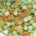 St.kunkka 30g Mixed Round Glass Beads Slub Beads With Metal Accessories For DIY Bracelets Necklaces Jewelry Jewelry Accessories Making. 