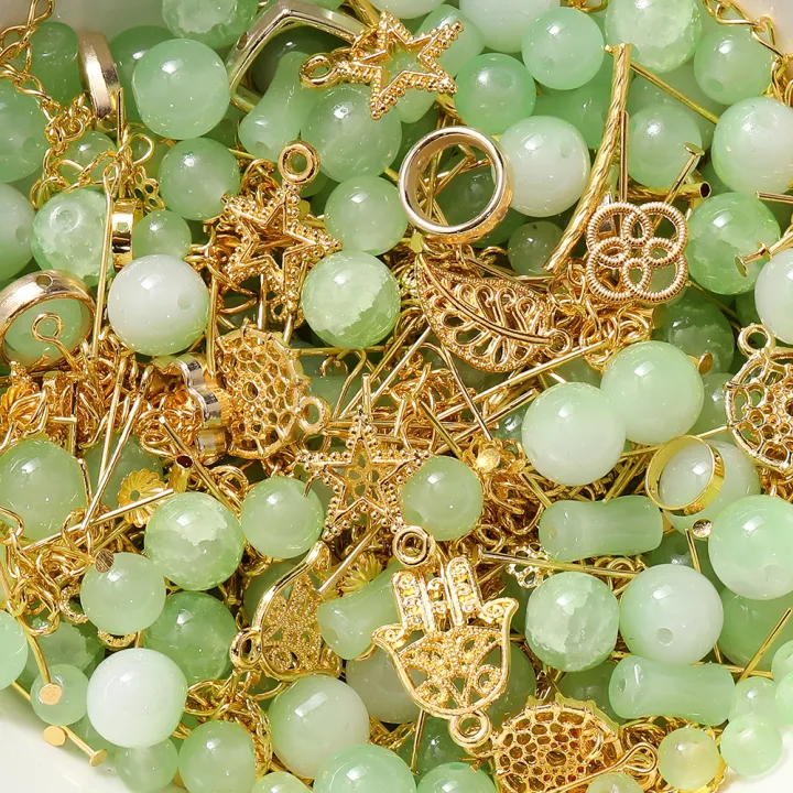 St.kunkka%2030g%20Mixed%20Round%20Glass%20Beads%20Slub%20Beads%20With%20Metal%20Accessories%20For%20DIY%20Bracelets%20Necklaces%20Jewelry%20Jewelry%20Accessories%20Making%20-%20Image%203