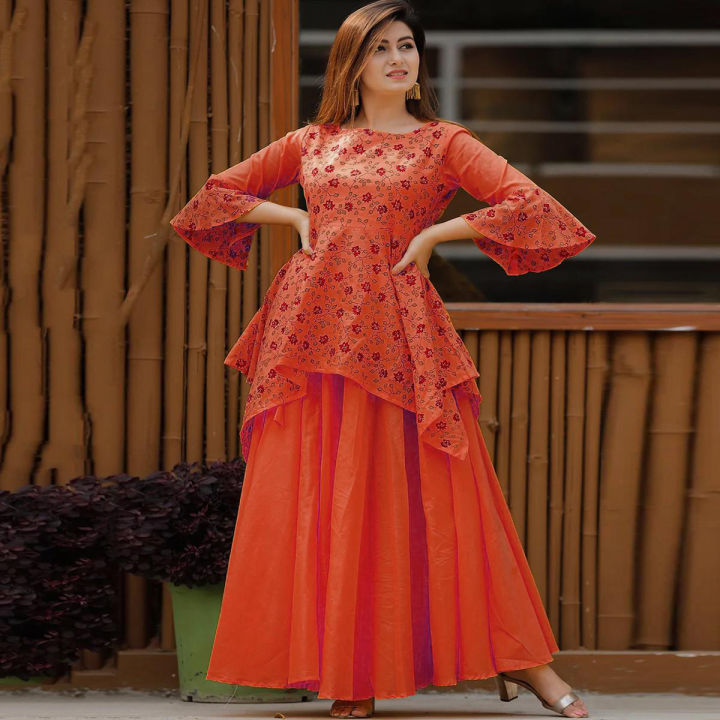 Exclusive%202%20Part%20Scart%20and%20Tops%20Stylish%20Design%20Kurtis%20for%20Girls%20-%20Image%203