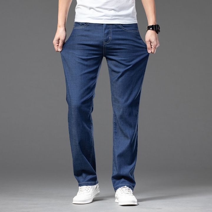 Brand%20Clothing%20Summer%20Lyocell%20Jeans%20Men%20Thin%20Loose%20Straight%20Stretch%20Denim%20Pants%20Light%20Blue%20Classic%20Trousers%20Large%20Size%2040%2042%2044%20-%20Image%202