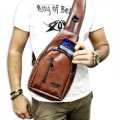 PU Leather Cross Body Bag Pack For New stylish Bagpack.