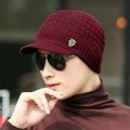 Men Warm Baggy Weave Crochet Winter Wool Knit Ski Beanie Caps Hat.
