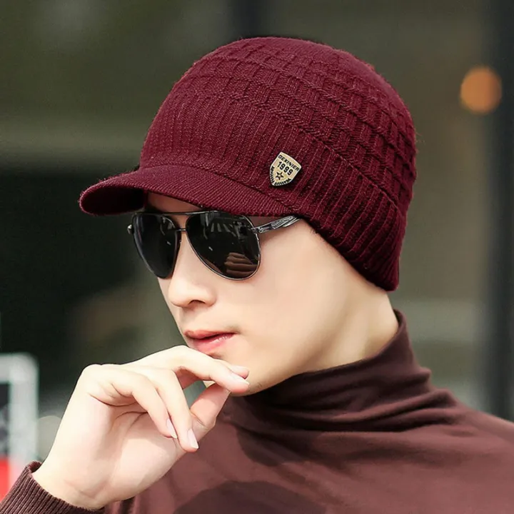 Men%20Warm%20Baggy%20Weave%20Crochet%20Winter%20Wool%20Knit%20Ski%20Beanie%20Caps%20Hat%20-%20Image%207