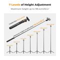 K&F Concept KF09.127V1 MS-08 Selfie Stick Tripod with Detachable Remote Control (62''/158cm).