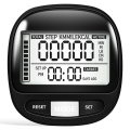 Walking 3D Pedometer Simple Step Counter Walking Distance Miles Counter Calorie Counter Daily Monitor Step Tracker. 