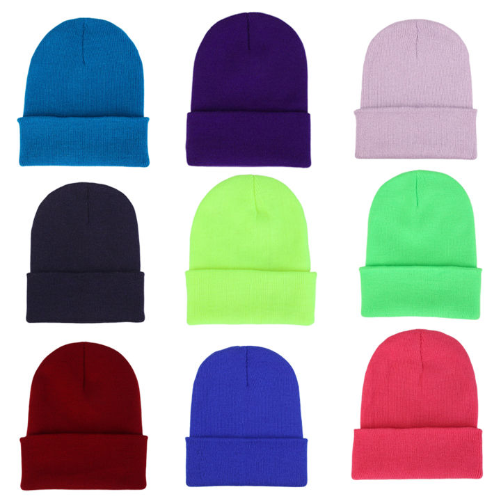 Hat%20Unisex%20Cuffed%20Knit%20Beanie%20-%20Image%204